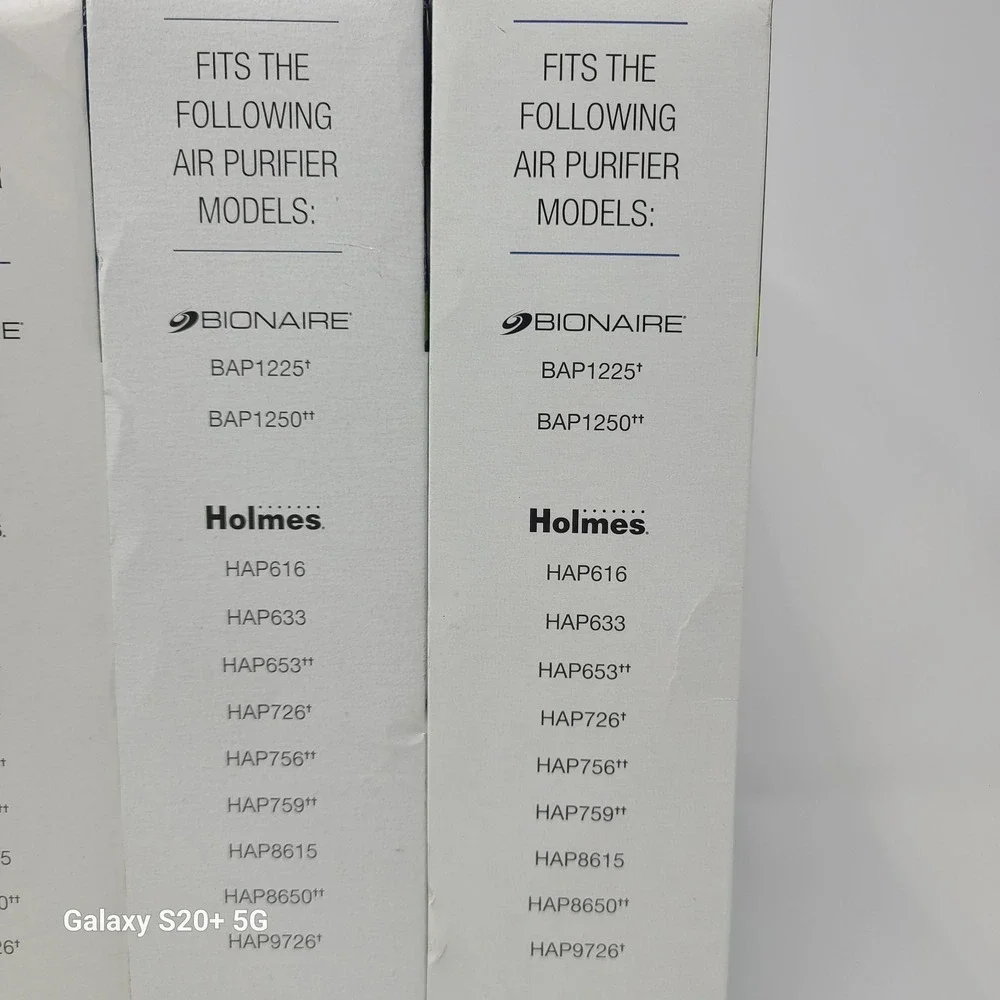 New Holmes HAPF600D True HEPA Allergen Remover B Filter NEW IN BOX LOT 4 filters